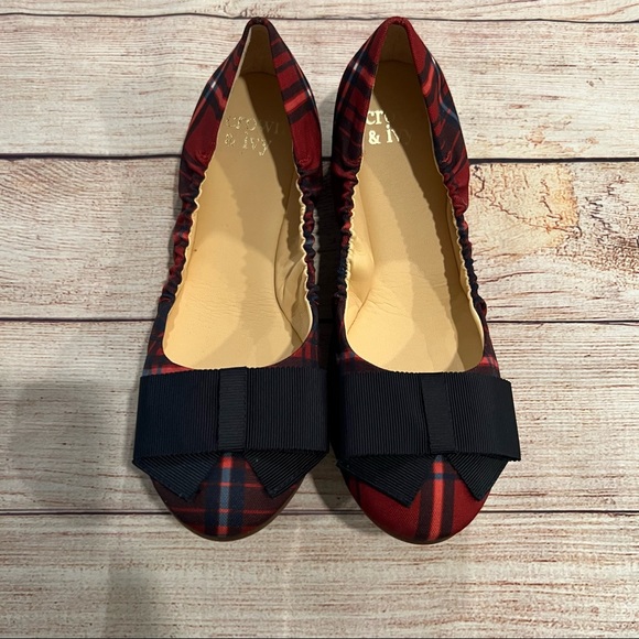 New Crown & Ivy Plaid Ballet Flats - Picture 2 of 6